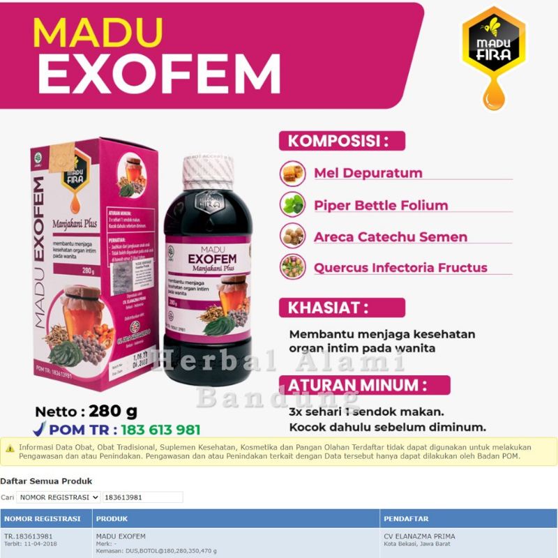 

Madu Exofem