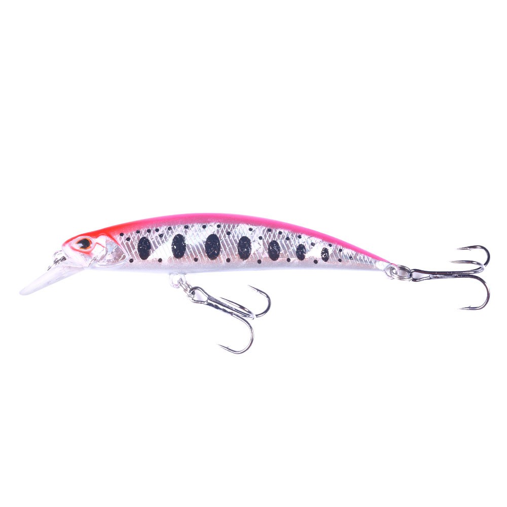 HENGJIA 10PCS Umpan Sinking Minnow 9cm 13g Lure Freshwater Bait Sea Fishing Lure Plastic Hard Bait Artificial bionic Bait