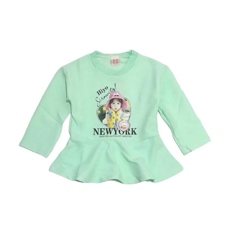 #K006TW# Tunik Anak Import/ Atasan Anak Cewek/Perempuan/ Baju Anak Imort/Fashion Korea
