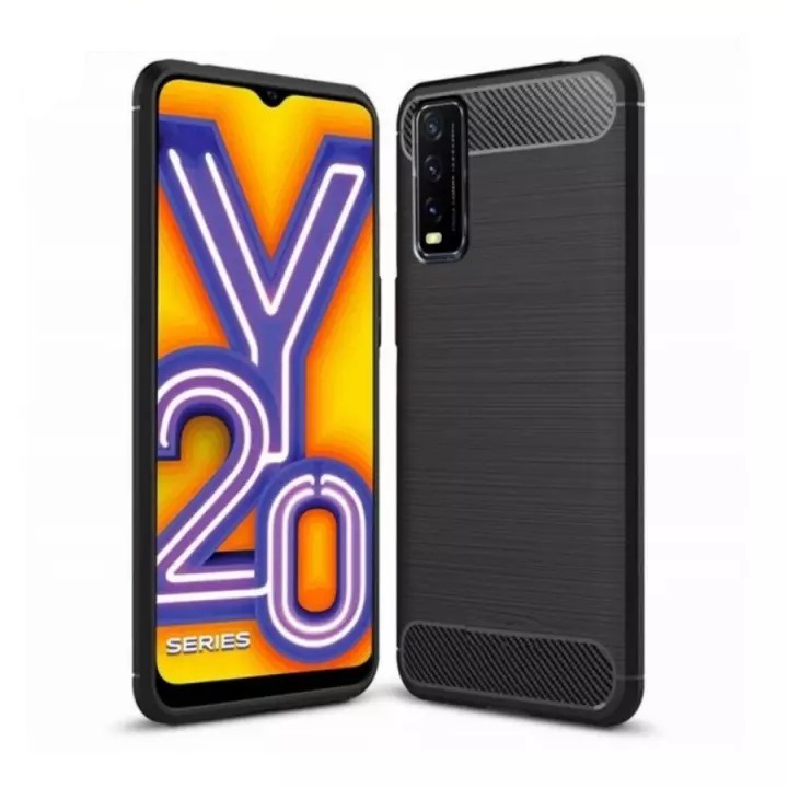 Case Vivo T1 Y55 Y75 5G 6.58&quot; Garskin 3DCamera Aero Oem Slim Fit Black Macaron Auto Focus Anti Crack Anti SELIP