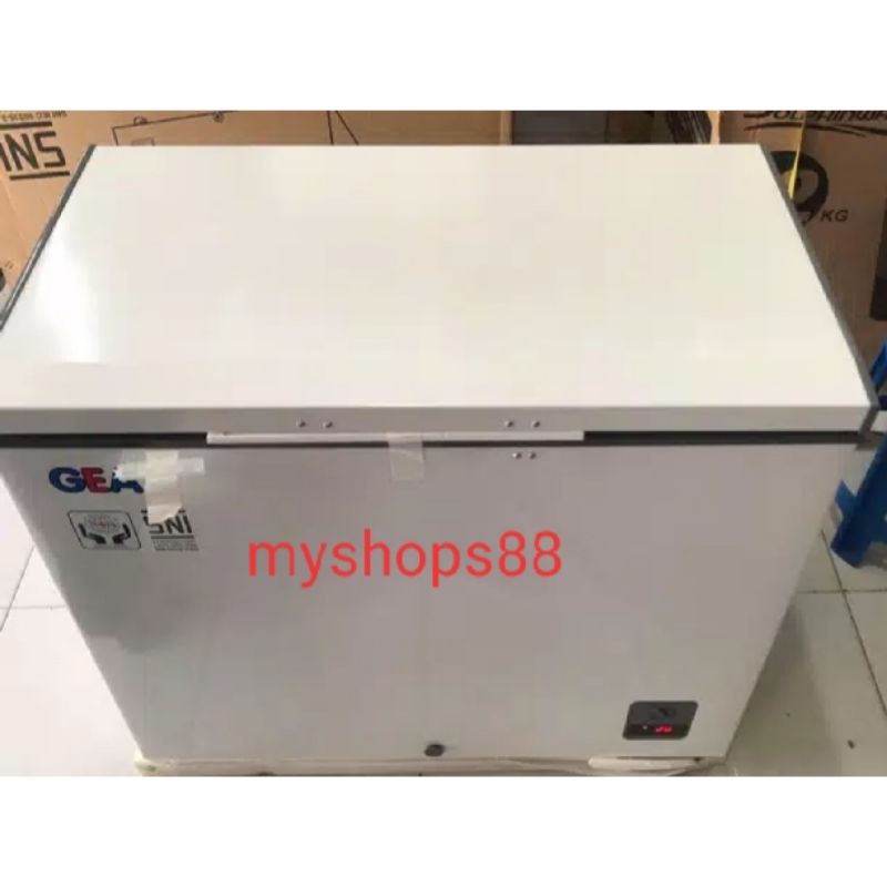 GEA AB 336 R CHEST FREEZER BOX 330 L LEMARI PEMBEKU 330 LITER BY GEA