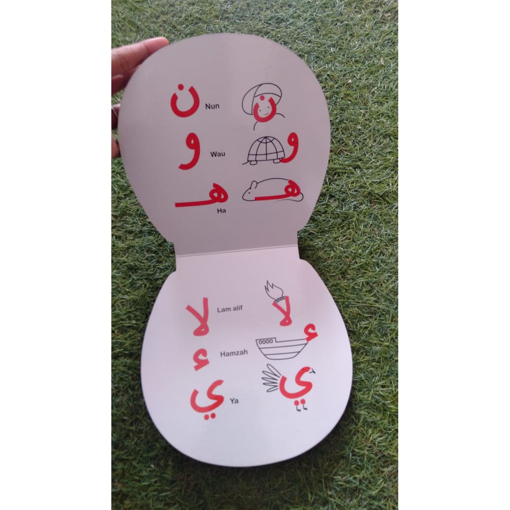 SERI KUMI NUMBER ALPHABET COLOR HIJAIYAH (BOARDBOOK)