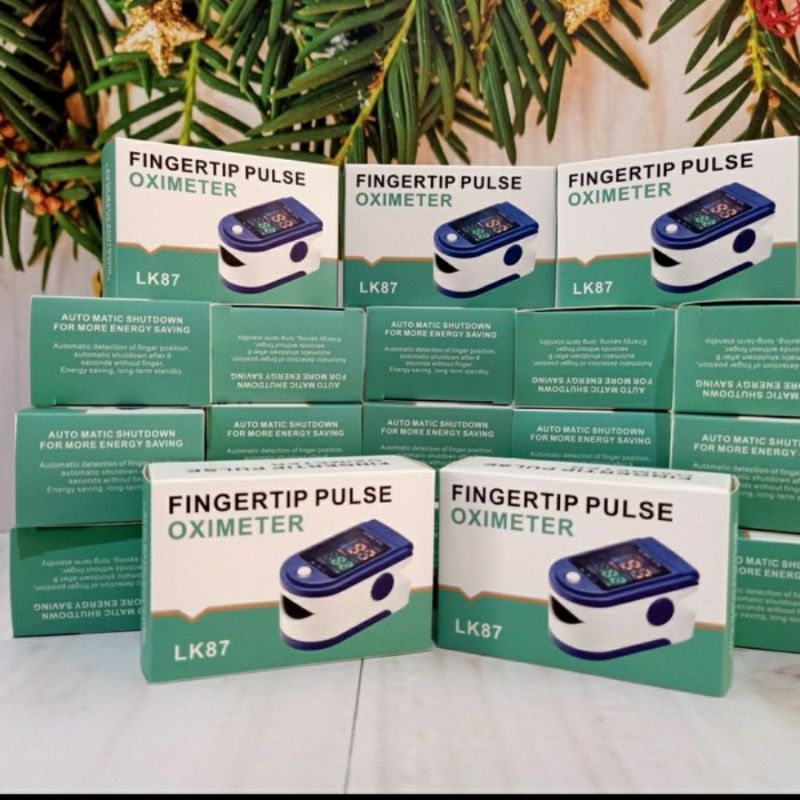 Fingertip Pulse oximeter oxymeter Lk87 ukur detak jantung