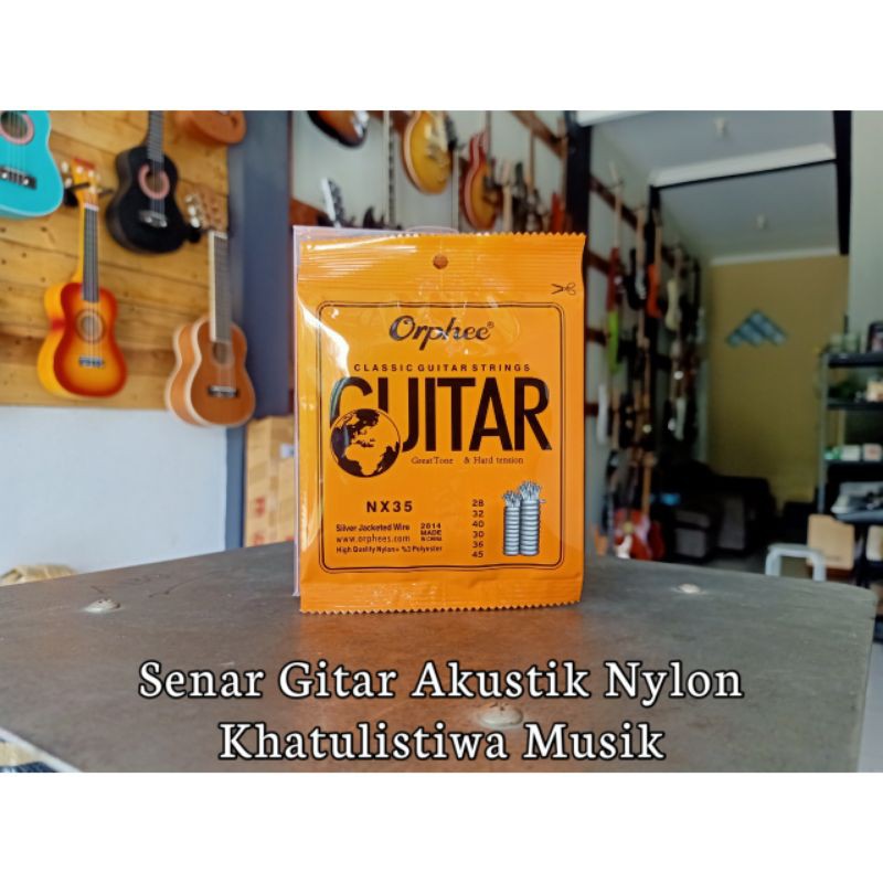Senar Gitar Akustik Nylon Orphee Original