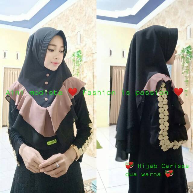 Hijab Carissa 2 warna