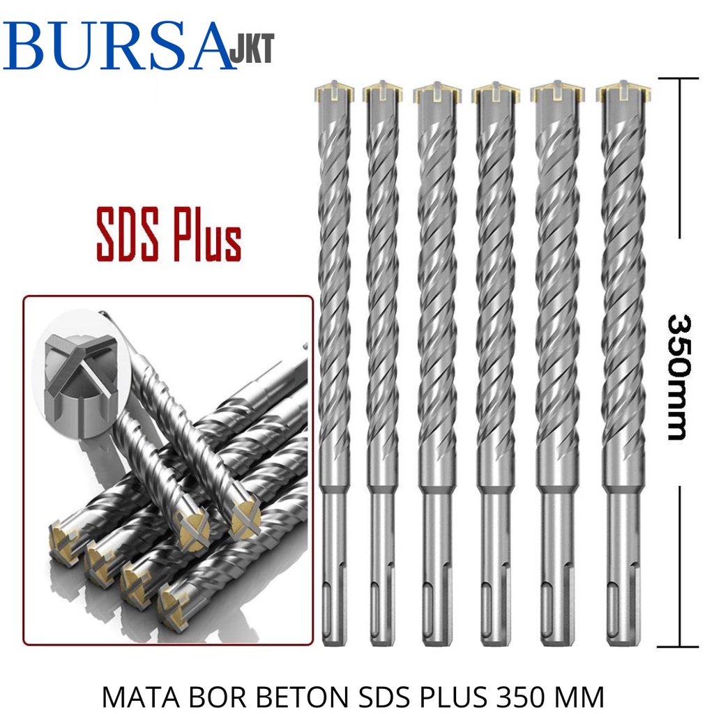 MATA BOR SDS PLUS BOBOK TEMBOK BETON  panjang 350 MM