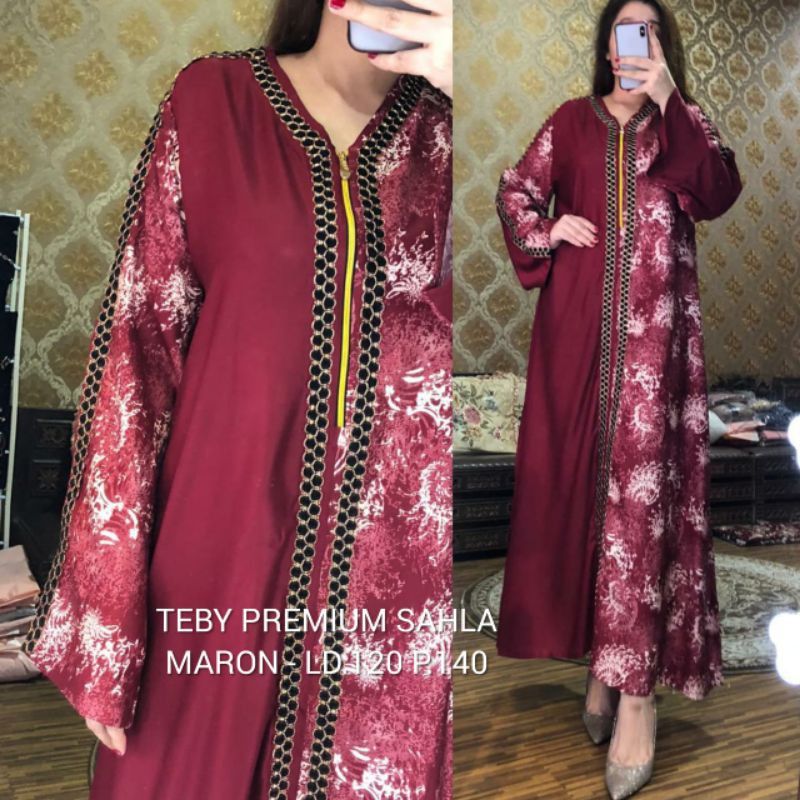 Daster Arab Teby Premium Sahla