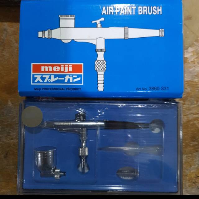 Alat semprot Airbrush pen kit meiji