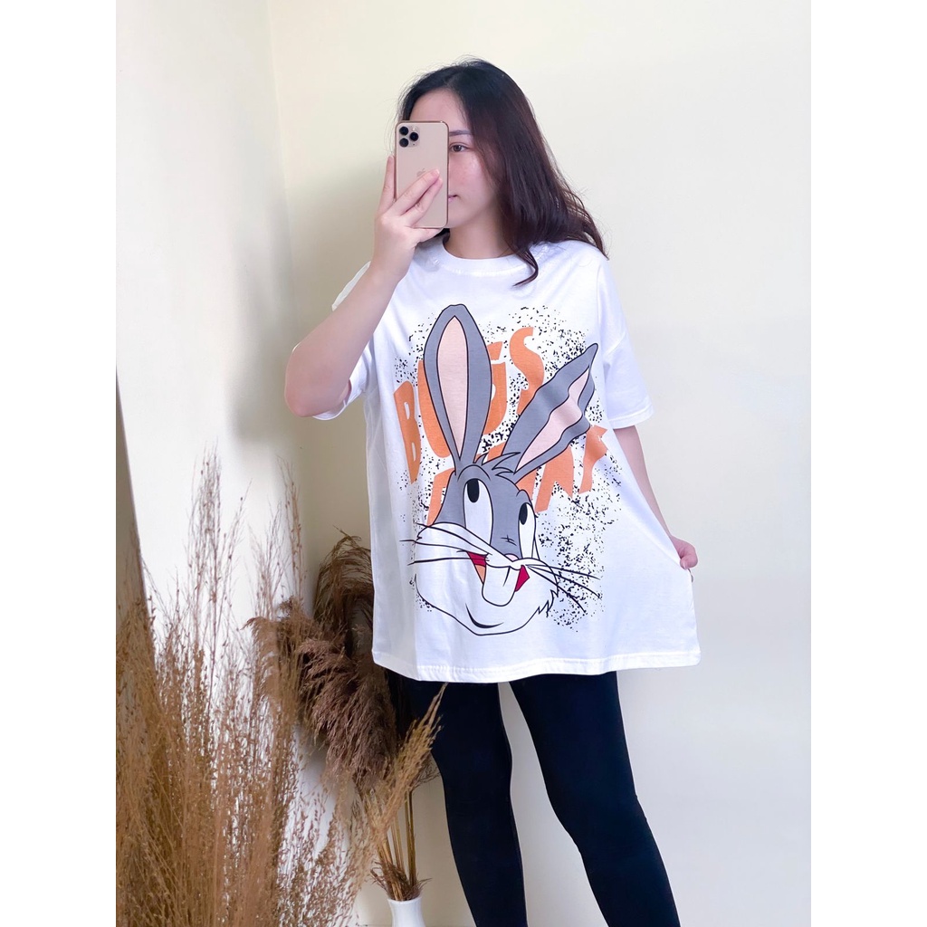 Kaos Wanita Bigsize ld 120 Ukuran XXXL Atasan Wanita Jumbo Motif Lucu