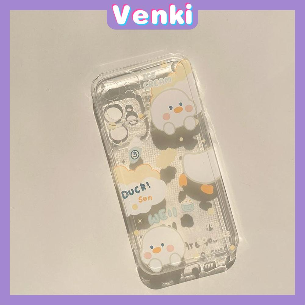 Casing Silikon iPhone 13 Pro Max 12 Pro Max 11 7 Plus Shockproof Motif Bebek Lucu