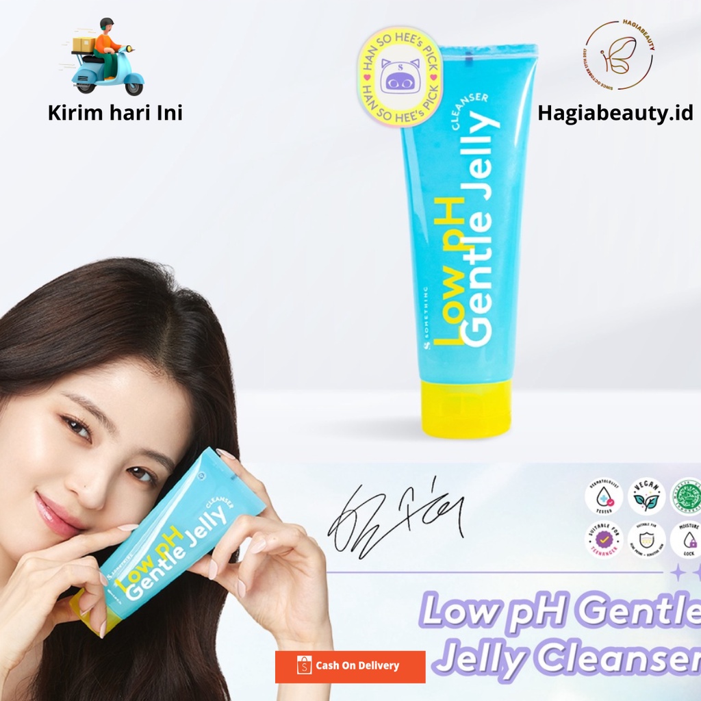 AGEN RESMI - SOMETHINC LOW pH GENTLE JELLY CLEANSER ORIGINAL BPOM