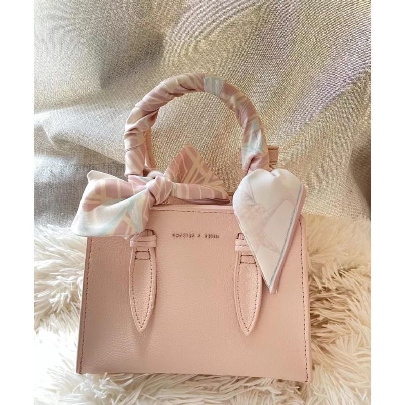8.8 SALE | CK Double Top Handle Structured Bag