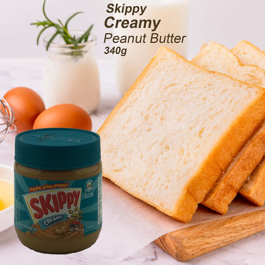 Skippy Creamy / Creamy Peanut Butter / Selai Kacang / Olesan