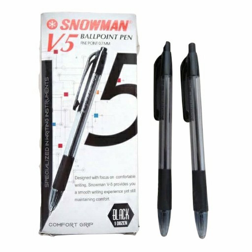 

Pulpen Snowman V5 Bolpen Bolpoint Balpen Pena Murah Bagus