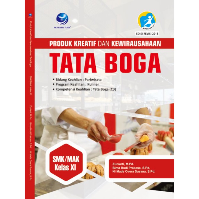 Buku Produk Kreatif Dan Kewirausahaan Tata Boga Pariwisata Kuliner Smk Kelas Xi Shopee Indonesia