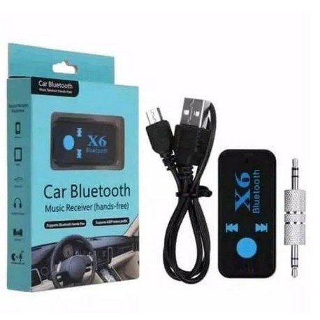 Receiver Bluetooth Wireless Audio Musix X6 Bluetooth Mobil X6 Bisa Memory Card