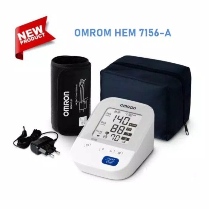 {candrastore} TENSI OMRON HEM 7156 A omron 7156 adaptor Murah