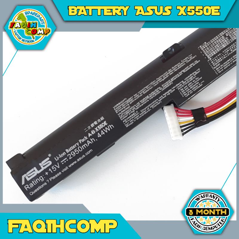 Baterai Original Laptop Asus X550E X550Z X550ZE X450J X450JF (A41-X550E)