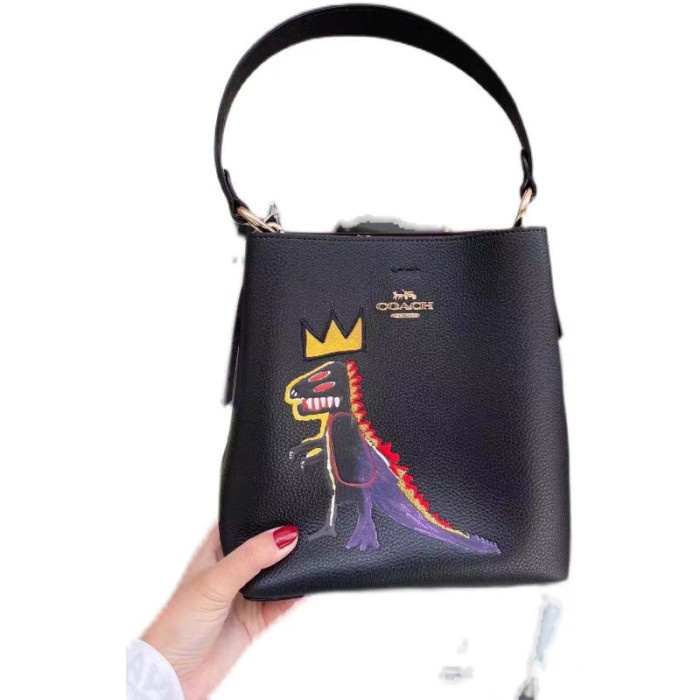 Coach x Jean Michel Basquiat Small Town Bucket bag