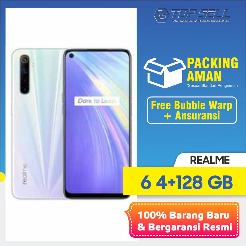 HP REALME 6 4+128GB GARANSI RESMI