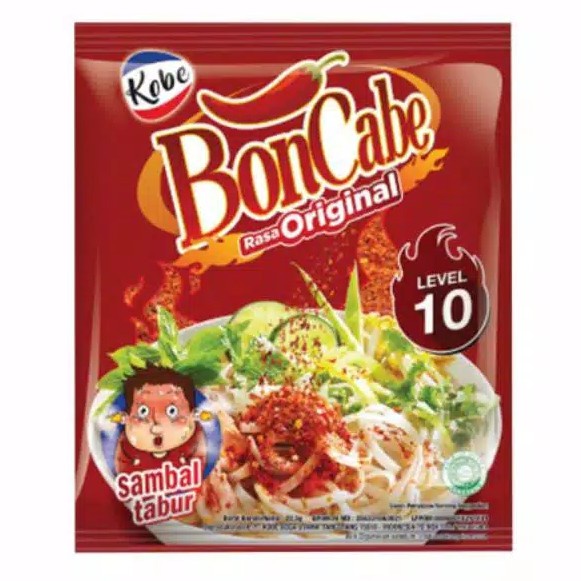 

Boncabe Sambal / Sambel Tabur Rasa Original Level 10 Satuan