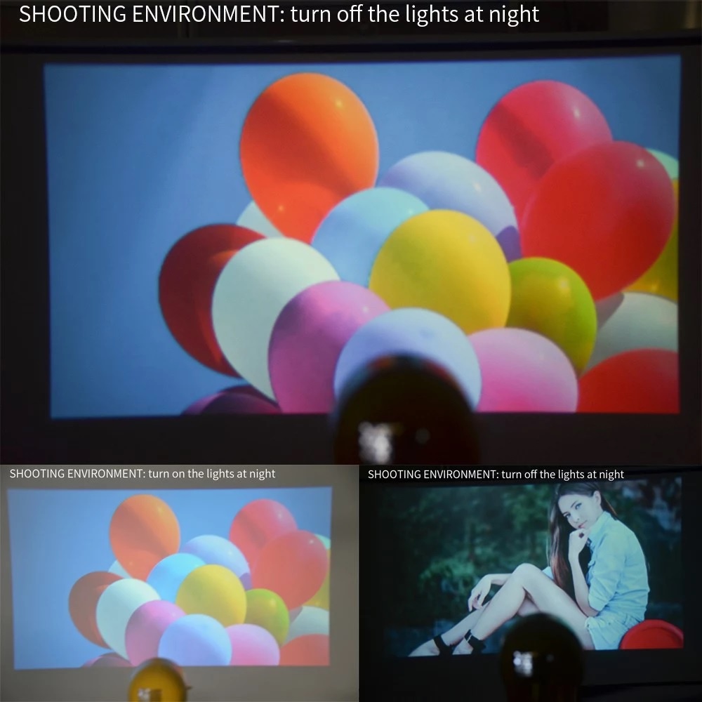 YG220 BASIC Version - Mini Portable LED Projector 800 Lumens