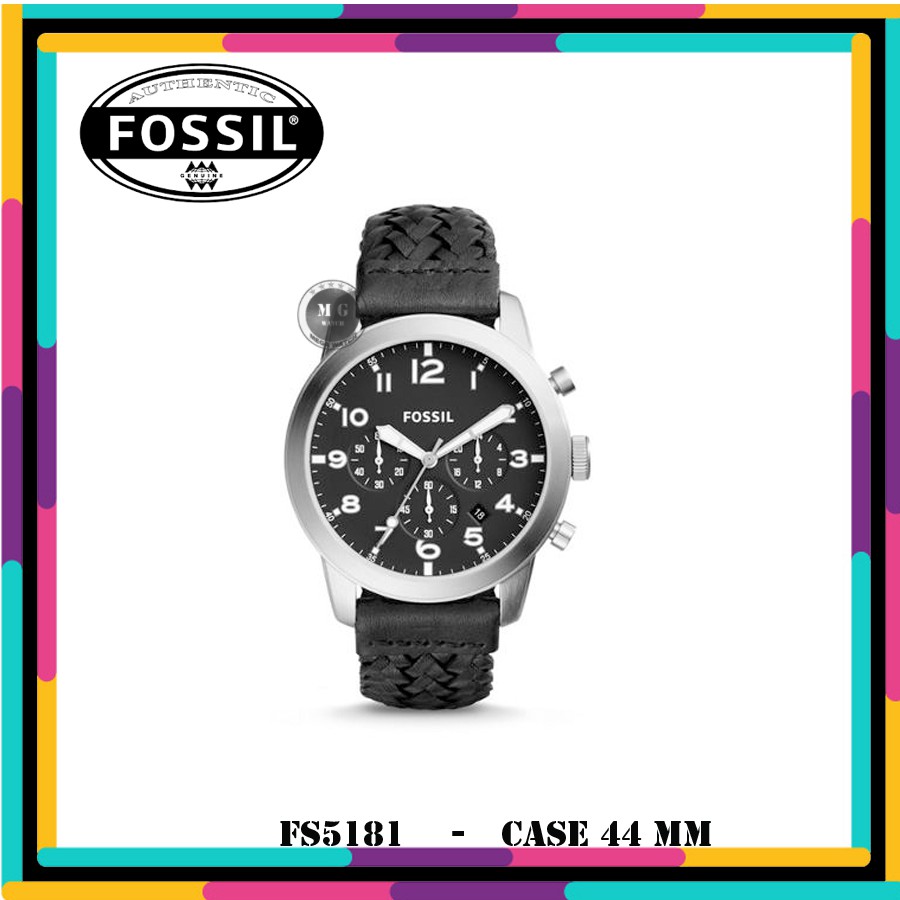 Jam Tangan Pria Fossil Original FS5181 Pilot 54 Chronograph MURAH