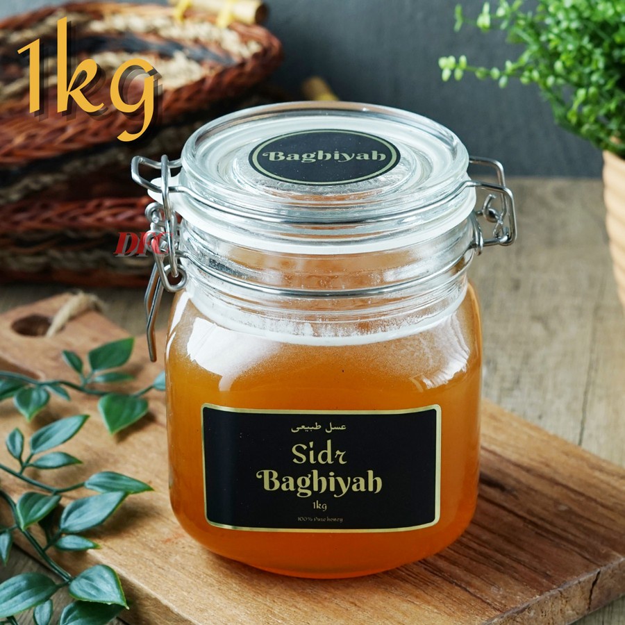 Madu Yaman Sidr Bukiyah Asli Impor Yemen 1kg Honey Sidir Bugiyah 1 kg Madu Sidhir Bughiyah Baghiyah Bagiyah Original