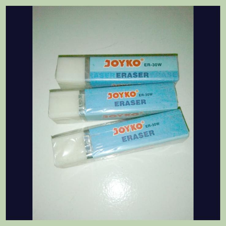 

PENGHAPUS JOYKO PUTIH MEDIUM/SEDANG ( STIP/ERASER ) ER-30W ( PER PCS )