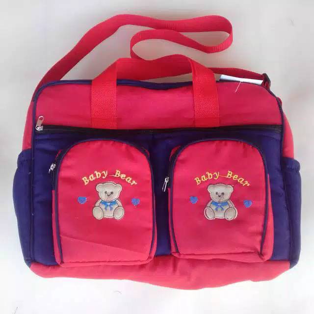 Tas bayi besar dobel saku