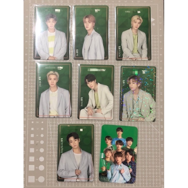 kertas ganteng ijo bts all member + group namjoon seokjin yoongi hoseok jimin taehyung jungkook hija