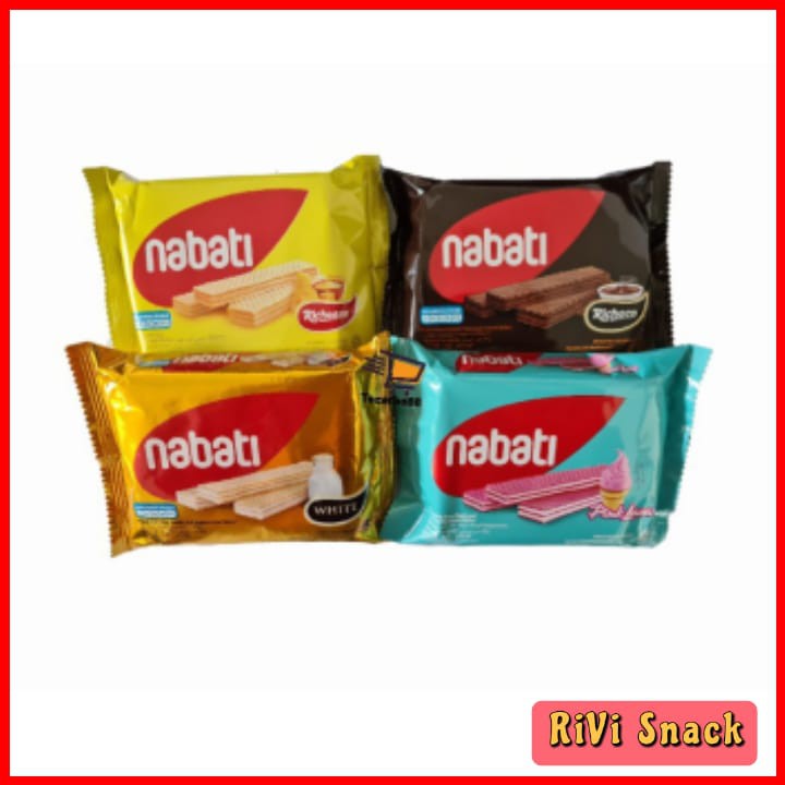 [PROMO] WAFER NABATI KEJU COKLAT PINK LAVA 250GR SNACK RICHEESE