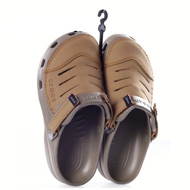 [ LAST STOCK ] Yukon Leather Crocs / Sandal Crocs - Sandal Kodok - Sandal Karet - Yukon Leather - Sandal Anti Air