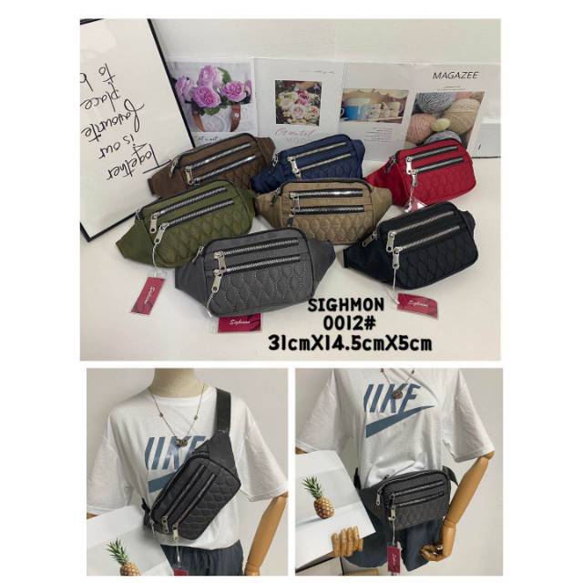 012B tas selempang waistbag sighmon chibao 88PeakDay
