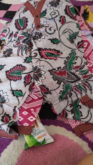 Piyama Batik Anak Size M Baju Anak Unisex Terlaris