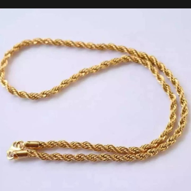 Kalung tambang 24 k