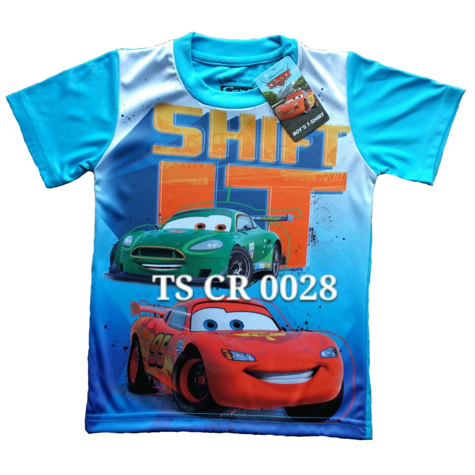 CARS 028 Kaos Disney Anak