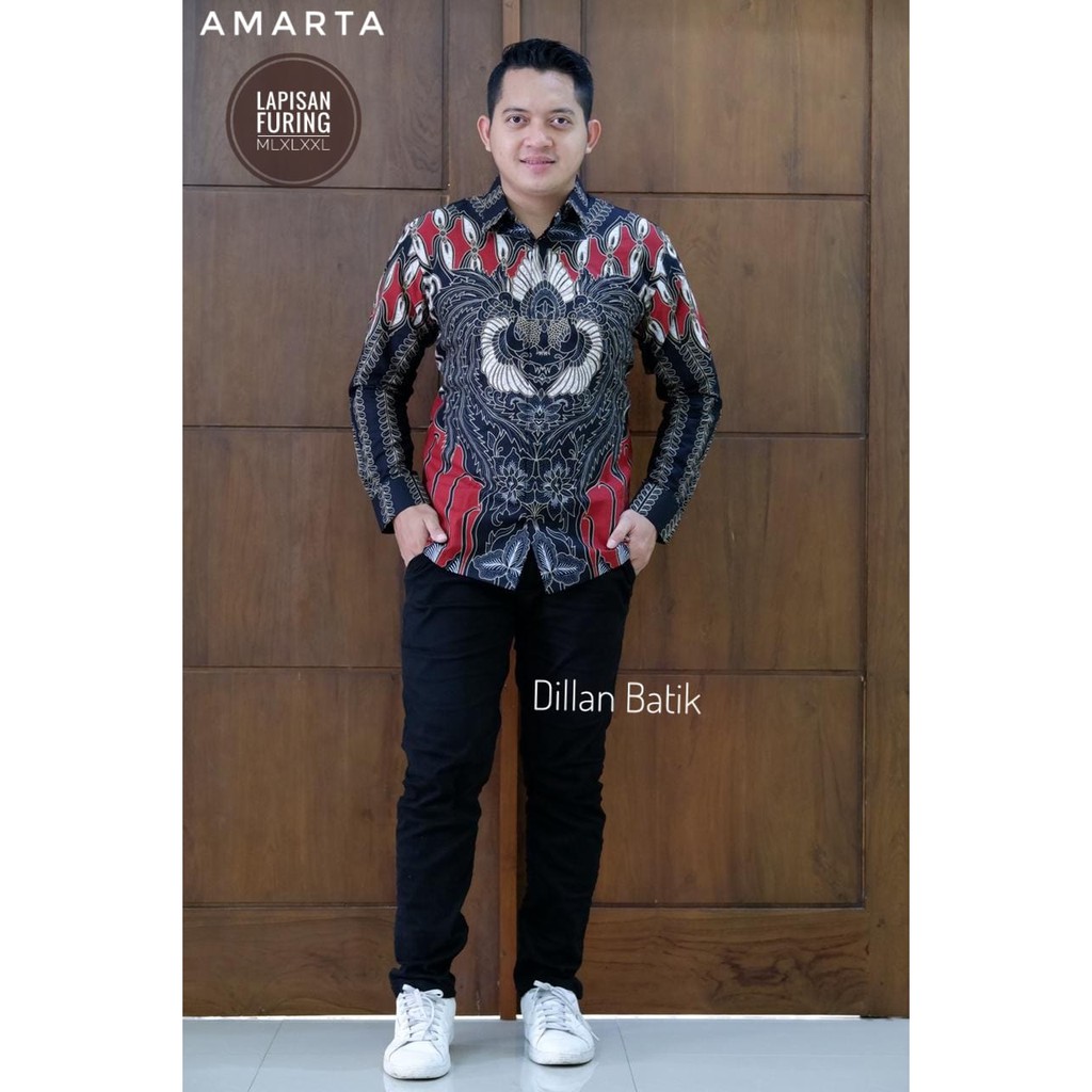 AMARTA DILLAN KEMEJA BAJU BATIK PRIA SOLO LENGAN PANJANG PENDEK LAPIS FURING ATASAN BATIK PREMIUM MODERN KATUN HALUS NARENDRA KUSUMA NAWASENA PARANG BIRU PARANG BUNG PARANG GRANITAN PARANG HIJAU PARANG KUKILO PARANG KUSUMO PARANG LUHUR PARANG MERAK PARANG