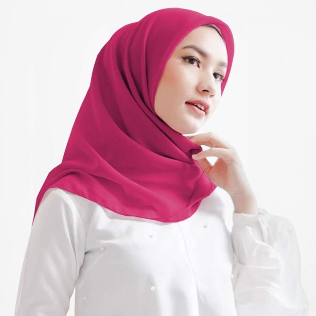 TAS FASHION OFFICIAL - HIJAB VOAL POLOS UK 160 X 50CM JILBAB VOAL POLOS