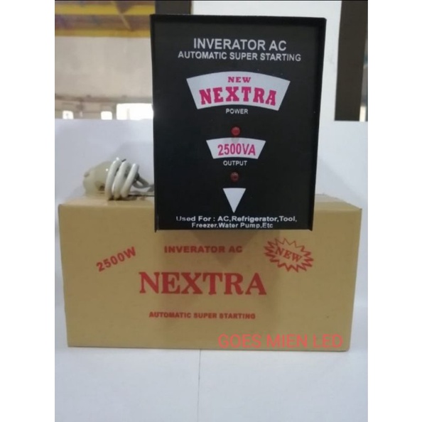 nextra 2500w alat anti trip MCB rumah / soft start / slow start inverator