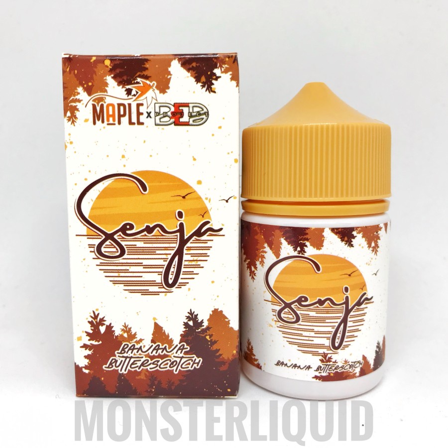 SENJA BANANA BUTTERSCOTCH BY MAPLE X BED 3MG 60ML