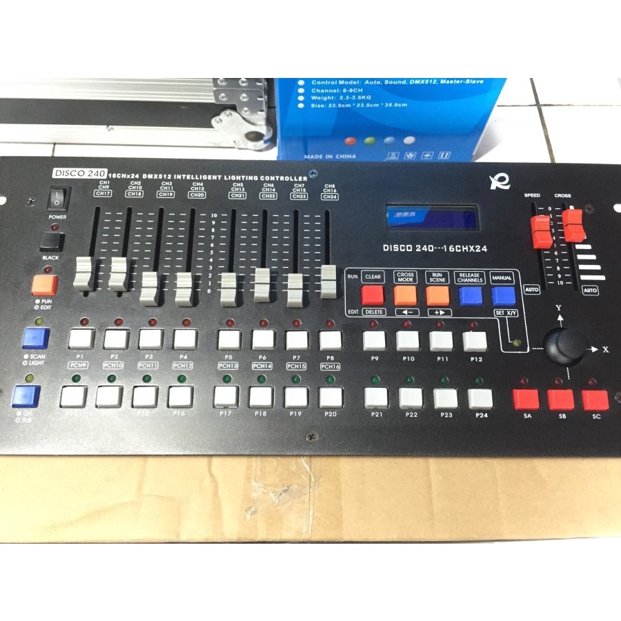 Mixer Lighting Disco 240 DMX512