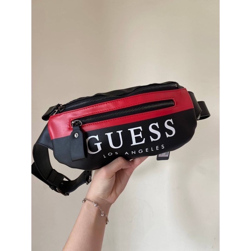 GUESS MAN BELTBAG ORIGINAL / TAS PINGGANG / TAS BAHU / TAS SELEMPANG / TAS COWO IMPORT