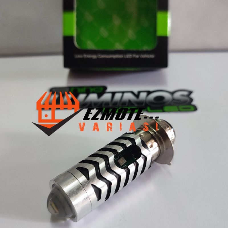 New LAMPU LED MOTOR NINE luminos H6 LS2 LASER CSP 6 LED 2 WARNA
