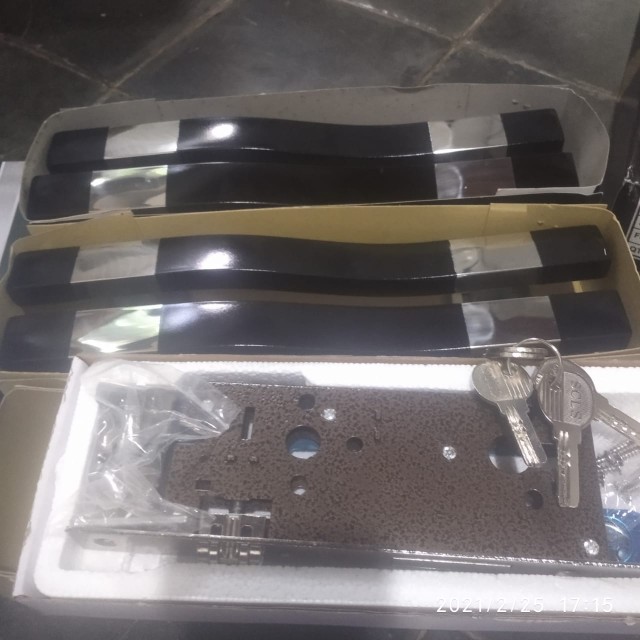 Grosir Handle Pintu 33 Cm Dan Body Kunci Pintu Rumah Tarikan Pintu Murah Gagang Stainless
