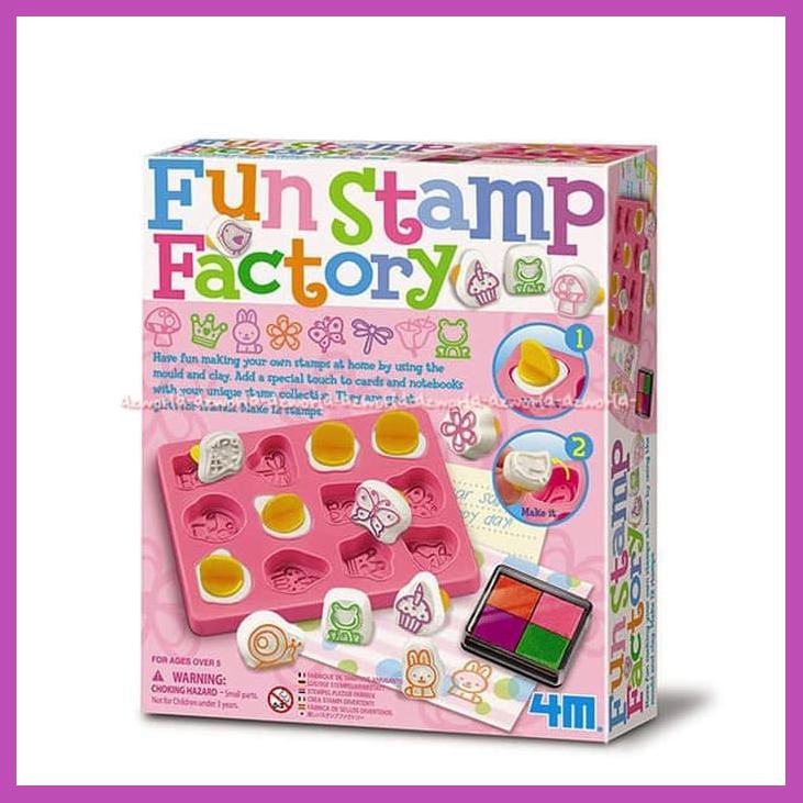 

4M FUN STAMP FACTORY PAKET MAINAN MEMBUAT STEMPEL DARI CLAY TANAH LIAT