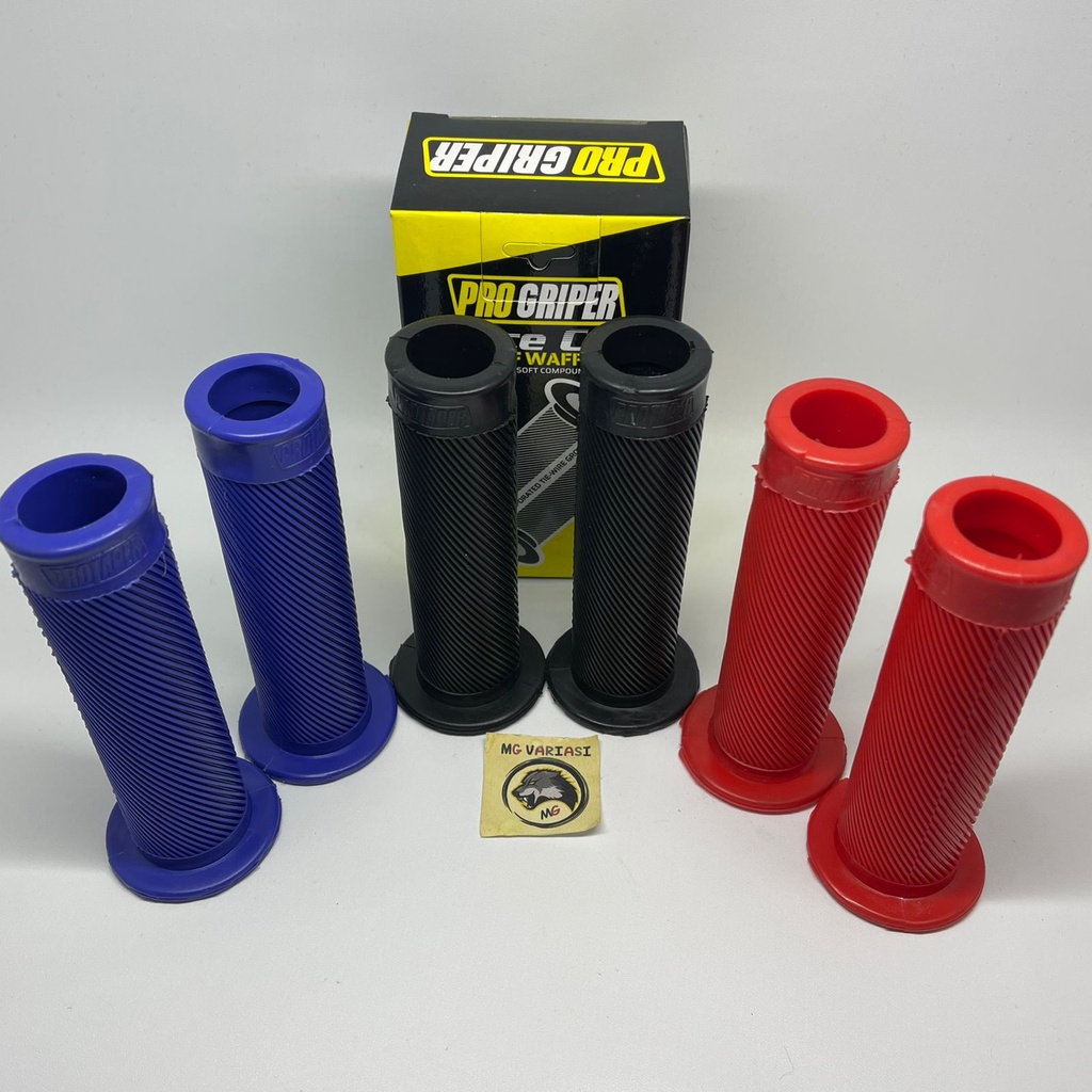 HANDGRIP BULU HITAM PROTAPER SUPER EMPUK / GRIP BULU PROTAPER HITAM MERAH BIRU