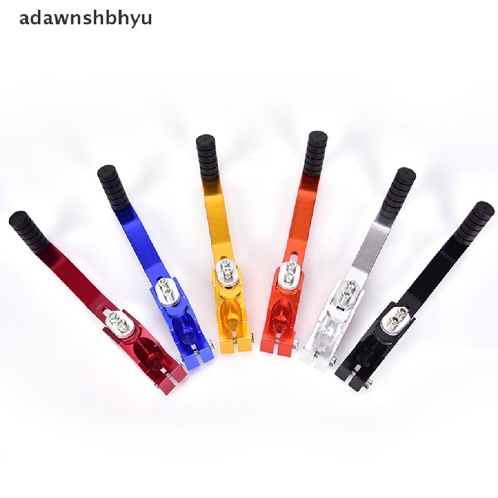 Adawnshbhyu 1pc Tuas Pemindah Gigi Aluminium Lipat Gear Shift Lever Bikes Gear Lever