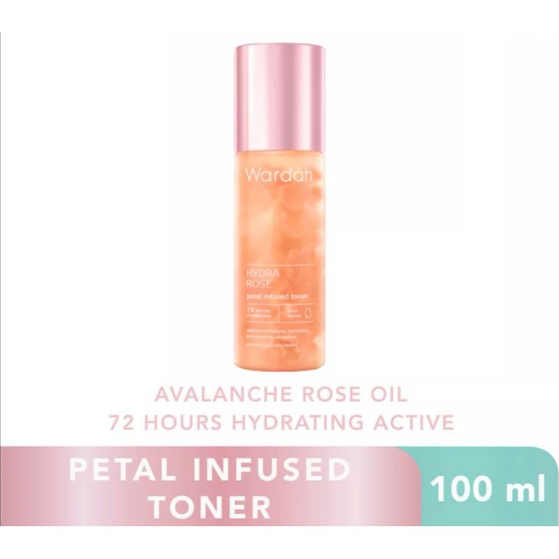 Wardah Hydra Rose Petal Infused Toner 100ml