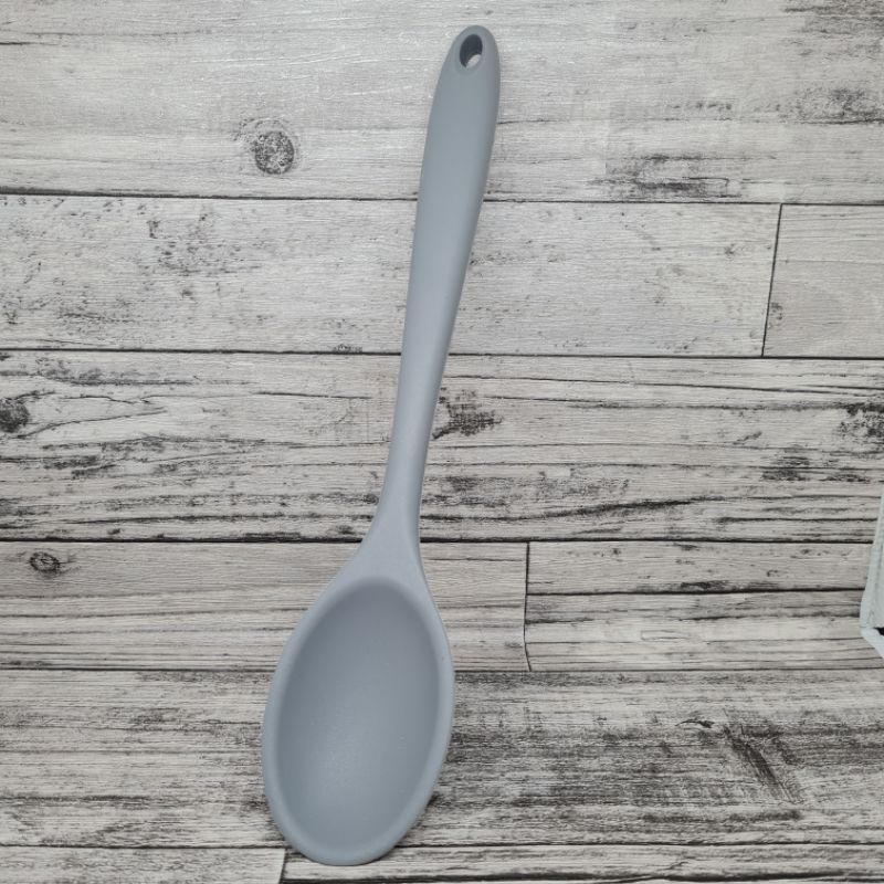 silicone cooking spoonela spatula / sodet sutil masak model sendok tebal